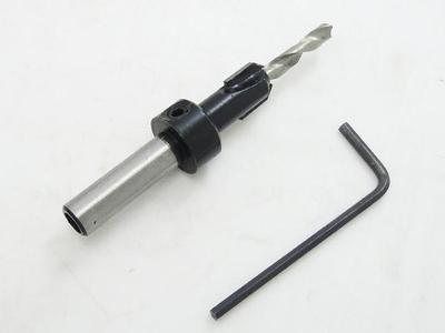 硬質合金木工沉孔鉆安裝錐頭木螺絲使用方法步驟